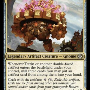 Tetzin, Gnome Champion // The Golden-Gear Colossus