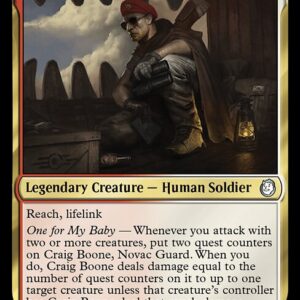 Craig Boone, Novac Guard