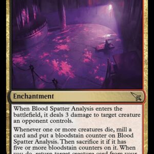 Blood Spatter Analysis