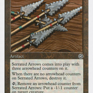 Serrated Arrows