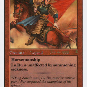 Lu Bu, Master-at-Arms