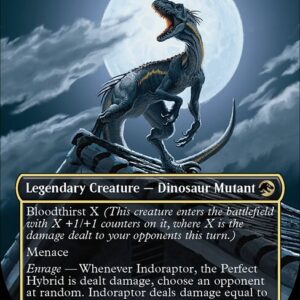 Indoraptor, the Perfect Hybrid