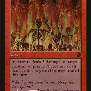 Incinerate