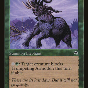 Trumpeting Armodon