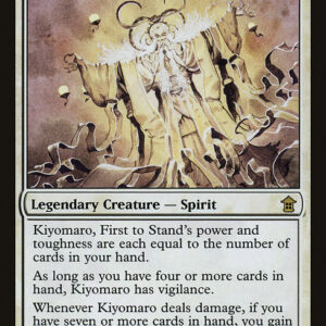 Kiyomaro, First to Stand