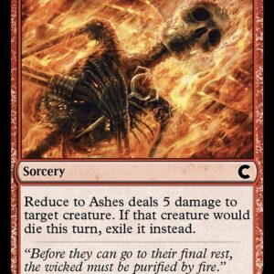 Reduce to Ashes