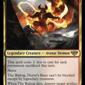 The Balrog, Durin's Bane