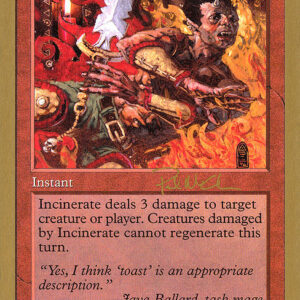 Incinerate