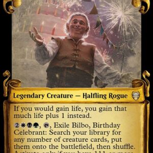 Bilbo, Birthday Celebrant
