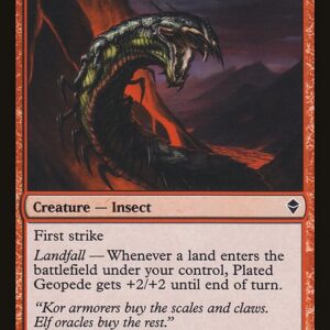 Plated Geopede