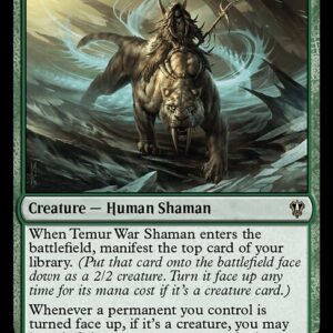 Temur War Shaman