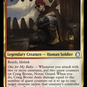 Craig Boone, Novac Guard