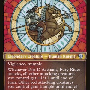 Tori D'Avenant, Fury Rider