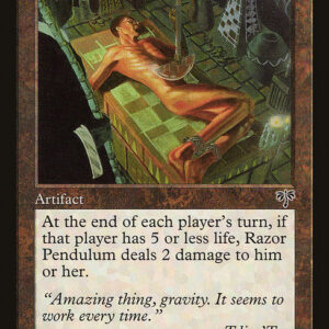 Razor Pendulum