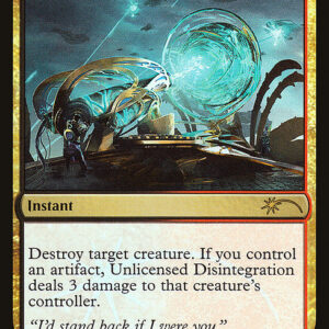Unlicensed Disintegration