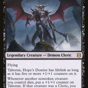 Taborax, Hope's Demise