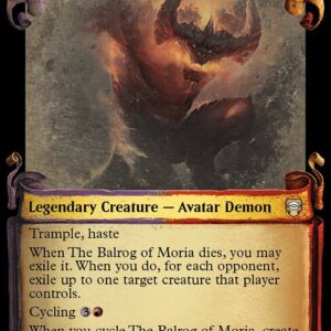 The Balrog of Moria