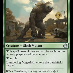 Lumbering Megasloth