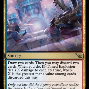 Ill-Timed Explosion