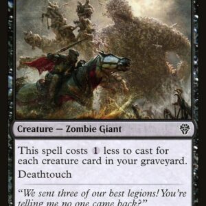 Writhing Necromass
