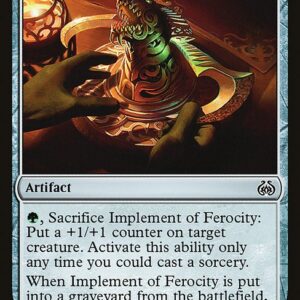 Implement of Ferocity