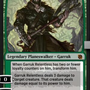 Garruk Relentless // Garruk, the Veil-Cursed