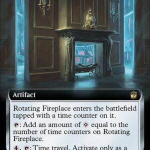 Rotating Fireplace