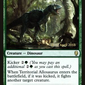 Territorial Allosaurus