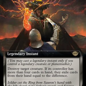 Isildur's Fateful Strike