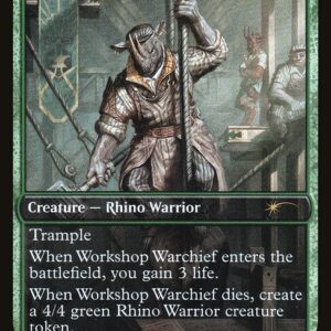 Workshop Warchief