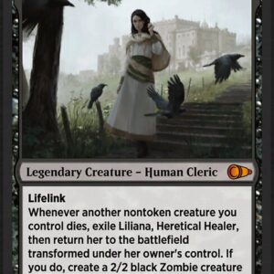 Liliana, Heretical Healer // Liliana, Defiant Necromancer