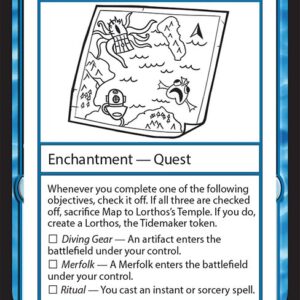 Map to Lorthos's Temple