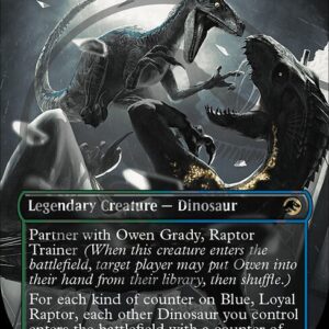 Blue, Loyal Raptor