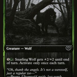 Snarling Wolf