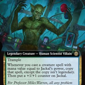 Jackal, Genius Geneticist