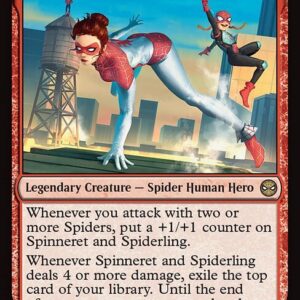 Spinneret and Spiderling