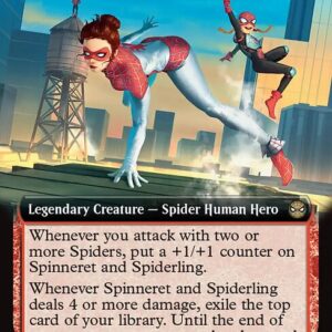 Spinneret and Spiderling