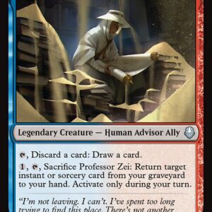 Professor Zei, Anthropologist