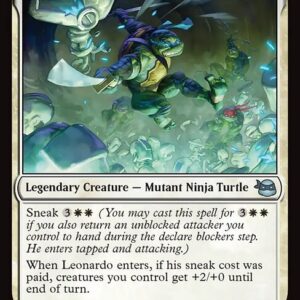 Leonardo, Leader in Blue