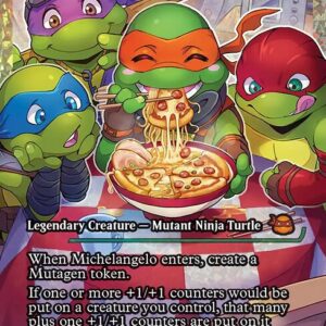 Michelangelo, Weirdness to 11